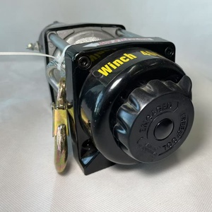 4500LBS NI kualitas tinggi 12V Dc listrik kecil kerekan truk derek listrik biasa mesin derek - Product Image 4