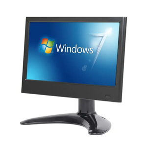 Monitor LCD industrial portátil de 7 pulgadas compatible con OEM, pantalla LCD pequeña IPS 1024x600, interfaz USB HDM AV VGA, señales múltiples