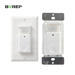 Barep UL Listado 120V 7,9 M PIR Infrarrojo Movimiento inductivo Sensor humano Interruptor de luz - Product Image 1