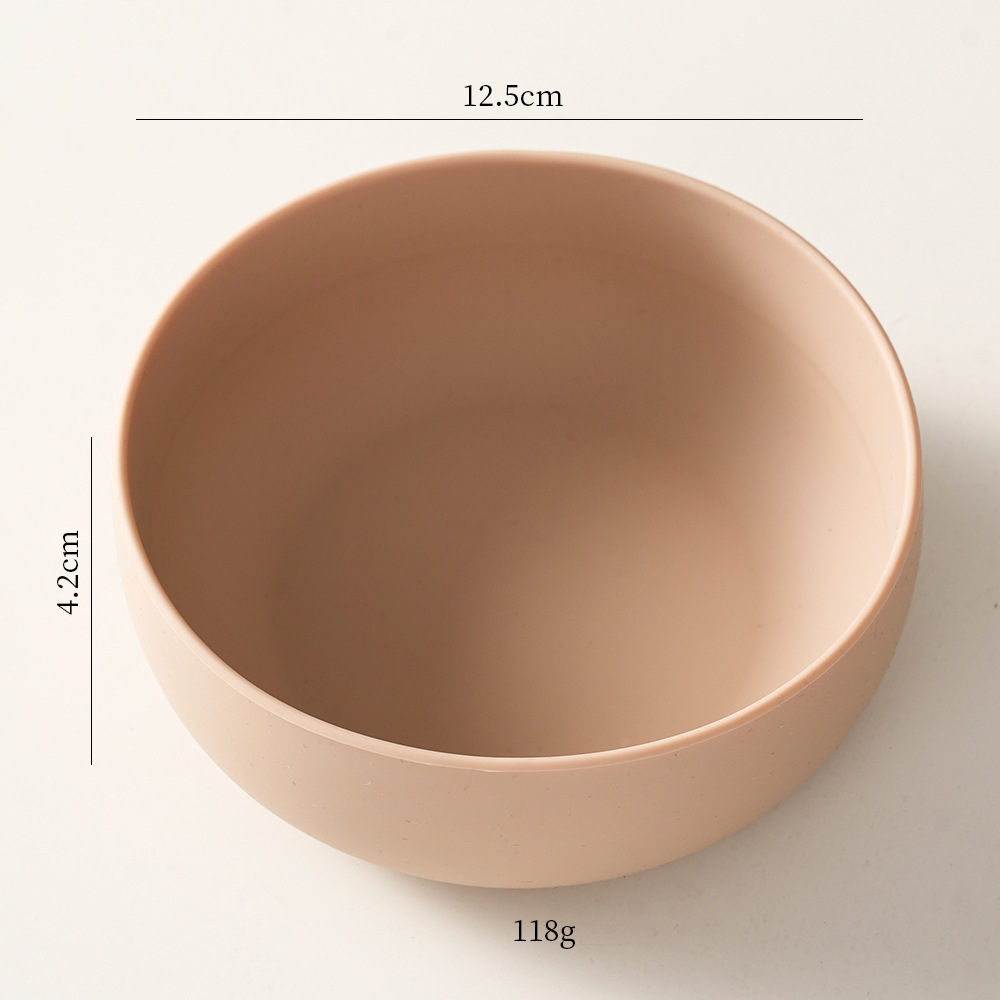 Silver Silicone bowl set-curry