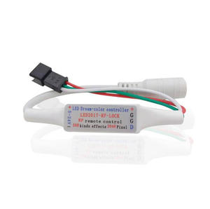 MINI Bunte HF-Fernbedienung DC 5-24V LED Pixel Strip Controller mit manuellem Schalter UCS1903 Kompatibel - Product Image 3