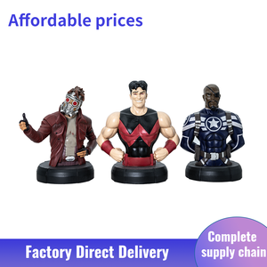 Customized Half Body Movie Character Bust Resin Animation <strong>Derivative</strong> Toy Figure Statue for Craft Use - Product Image 4
