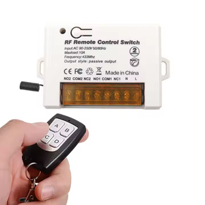 High Grade 10A <strong>Relay</strong> Module with RF Remote <strong>Control</strong> Switch Smart <strong>Wireless</strong> Switch for Home Use Fixed Code - Product Image 1