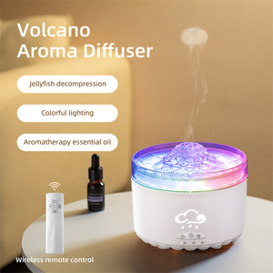 Nuevo Volcano Cool Mist Supersonic Difusor Tanque Fogger Room Aromatizador ultrasónico Aroma Difusor de aire Humidificadores con control - Product Image 6