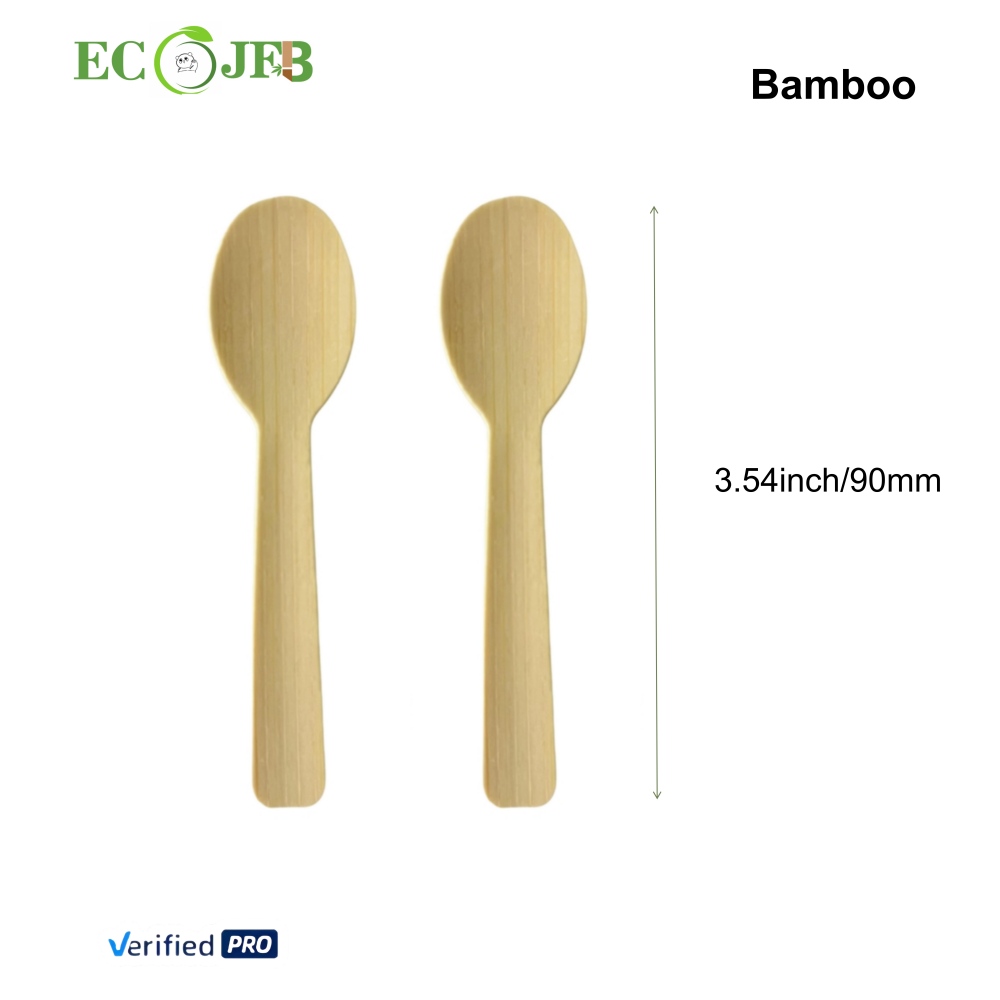 3.54inch/90mm bamboo spoon