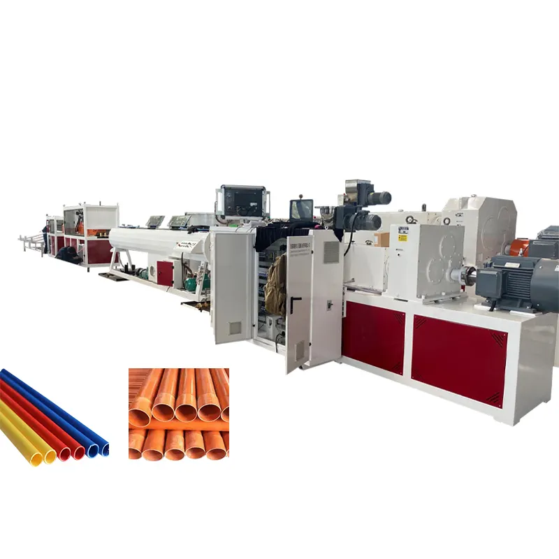High Efficient 200-630mm Pipe Extrusion Equipment Plastic Product Processing line PVC Tube Machine Making Line