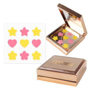 AK thiết kế Hydrocolloid chấm đốm mụn trứng cá các bản vá lỗi gương hộp cho tất cả các loại da - Product Image 1