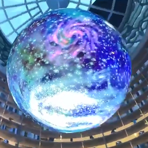 Ad alta luminosità globo digitale Display a Led rotondo sferico schermo a sfera a Led per sala espositiva - Product Image 2
