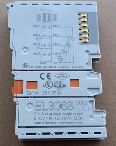 EL3058 Bus koppler modul SPS Programmier bare Steuerung Eingangs-/Ausgangsmodul CPU-Modul EL3054 - Product Image 4