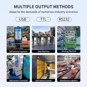M3058 Cấu trúc nhỏ gọn tất cả trong một máy in CODE128 QR PDF417 DataMatrix Đầu đọc mã vạch mô-đun Máy quét mã vạch - Product Image 5