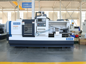 CNCマシン金属CK6140 CNC旋盤自動旋盤高精度旋盤ステップレス速度変更CNC工作機械用 - Product Image 5