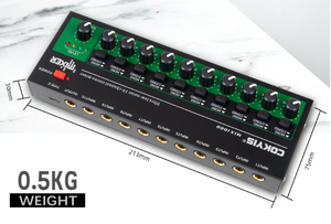 10-way Audio Mixer Cross-border New <strong>Stereo</strong> <strong>Mono</strong> Switching <strong>Input</strong>/<strong>output</strong> Multichannel Mixer - Product Image 3