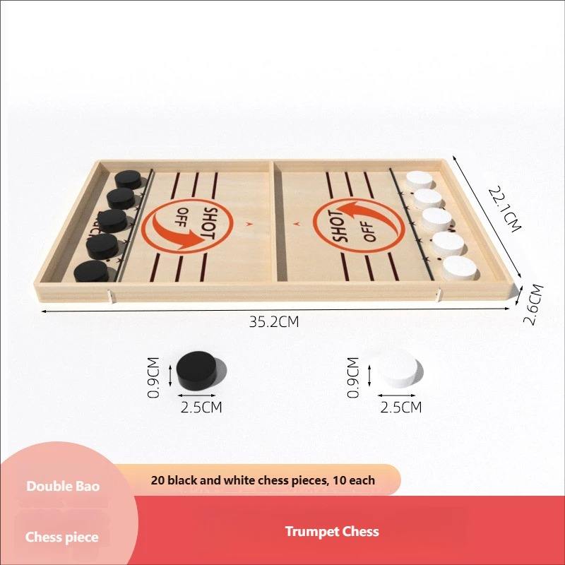 New trumpet play chess-double pack pieces