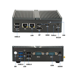 Customizable Industrial Grade Mini Host <strong>Embedded</strong> I3/I5/I7 <strong>Computer</strong> with Dual Display Dual Network &amp; 6COM Port in Stock - Product Image 5