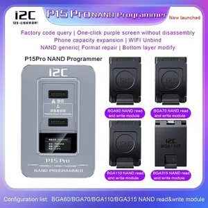 <strong>I2C</strong> P15 Pro BGA315 110 70 60 Nand <strong>Programmer</strong> for 6S-15ProMax One-click Purple Screen Nand Format Read Write <strong>Programmer</strong> - Product Image 2