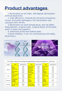 Xpes UV Đèn Tiệt Trùng Đường Hầm Khử Trùng Máy Cho Bánh Bề Mặt UV Đường Hầm Khử Trùng Thiết Bị Cho Hạt Và Trái Cây - Product Image 5