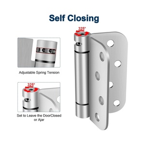 Nhà sản xuất chuyên nghiệp ul được liệt kê 201/304 thép không gỉ Mỹ tiêu chuẩn mùa xuân bản lề tự đóng cửa mùa xuân cửa bản lề - Product Image 5