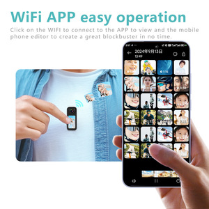 S70 Small Thumb Action <strong>Camera</strong> 2.7K APP Control Portable Vlog <strong>Camera</strong> WiFi Pocket - Product Image 4