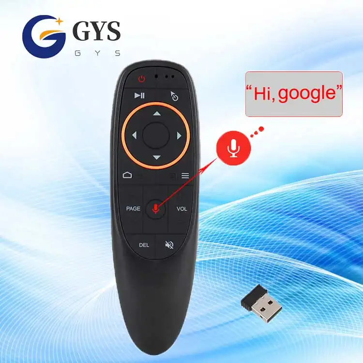 G10 пульт дистанционного управления голосовой беспроводной 2,4G fly air mouse