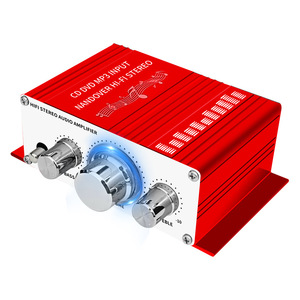 เครื่องขยายเสียงสเตอริโอในรถยนต์ขนาดเล็ก2001 HY Hi-Fi 12V 2ช่องเครื่องขยายเสียงดิจิทัลอัตโนมัติอุปกรณ์เพิ่มกำลังสัญญาณเสียงระดับ AB Class B - Product Image 1