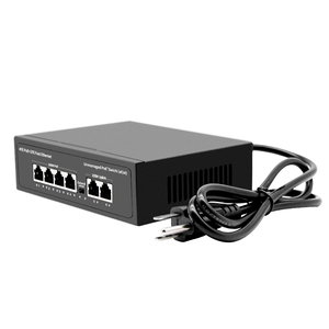 安い価格65W POEスイッチ4 + 2ポートネットワーク10/100M MCUバージョンIEEE802.3af/at標準ポースイッチCCTVシステム用 - Product Image 1