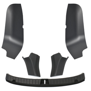Car Rear <strong>Trunk</strong> Side Guards <strong>Inner</strong> Protector TPE Plate Sill Cover Fluff Surface Corner Baffles Protection Shell for Tesla Model Y - Product Image 1