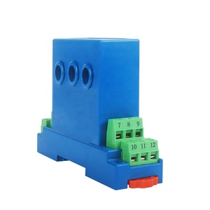 3 Phase AC Current Transducer 0-1A 0-2A 0-5A 0-10A 0-20A <strong>Input</strong> 4-20mA 0-10V 0-5V RS485 <strong>Output</strong> AC Current Signal Isolated <strong>Module</strong> - Product Image 6