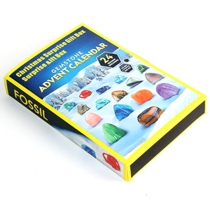 <span class=keywords><strong>Advent</strong></span> lịch <span class=keywords><strong>Advent</strong></span> lịch cho trẻ em với 24 đá quý cho hàng ngày mở đầy đủ Đá Bộ sưu tập Mini đá quý Đào Bộ - Product Image 3