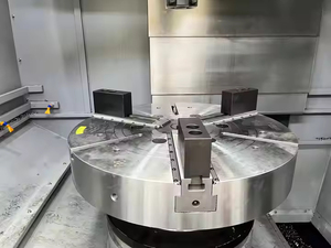 Torno vertical CNC VTC650 directo de fábrica con sistema GSK de eje C Centro de torneado horizontal de husillo único multifuncional - Product Image 5