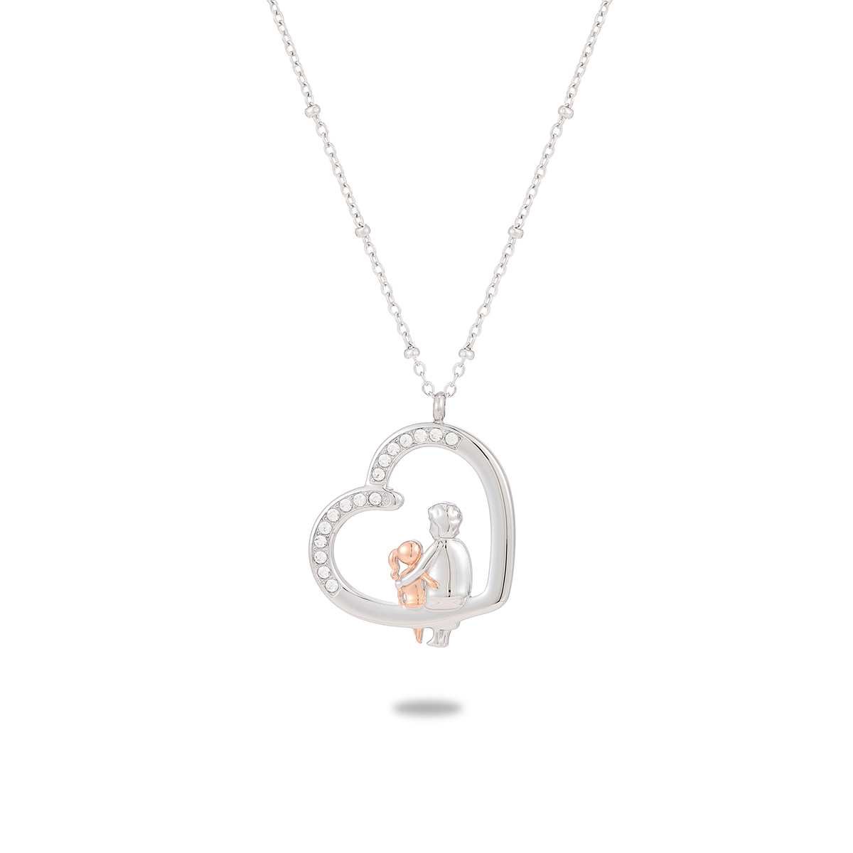 NMSN-A1410-8-silver avec or rose