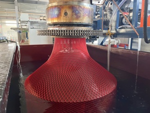 3D土工网用于植被覆盖边坡绿化和排水保护垫/土工网覆盖植被网挤出机供应商 - Product Image 2