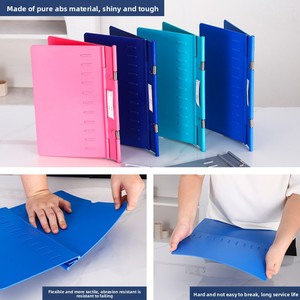 Hồ sơ y tế thư mục hồ sơ có thể gập lại điều dưỡng clipboard với clip nhựa thiết kế hiện đại cho bệnh viện & Trường học sử dụng - Product Image 3