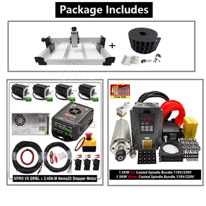 20% de descuento BulkMan3D El más nuevo V2.2 WorkUltra CNC Kit completo XPROV5 GRBL System 2.45N. M Motores de bucle abierto Grabador de 4 ejes para enrutador de madera - Product Image 6
