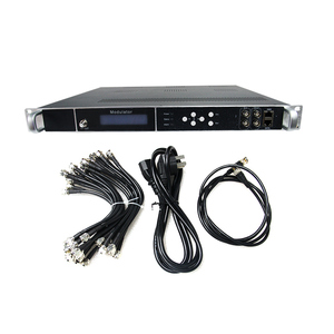 4 8 16 24 <strong>Channels</strong> H.264 Encoding to 8 Carriers DVB-C DVB-T ISDB-T Modulator Encoder - Product Image 5