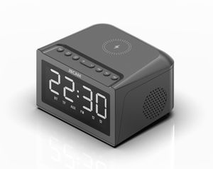 2023 Super Bass tragbare drahtlose Lautsprecher mit FM Radio Wecker LED Digital anzeige Sleep <span class=keywords><strong>Timer</strong></span> Wireless Lautsprecher