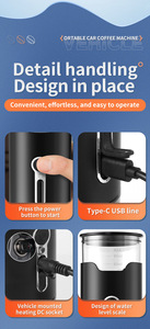 Convenient Small Electric Americano <strong>Coffee</strong> Maker Customized for Cold Brew <strong>Coffee</strong> Lovers for Travel - Product Image 5