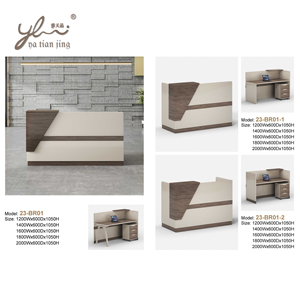 柜台桌子石头桌子型号接待处办公室接待处前台 - Product Image 6