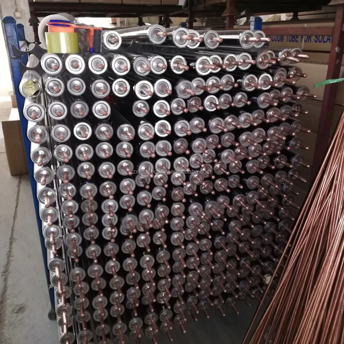 58mm Heat pipe solar vacuum tubes for Jordan