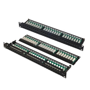 Panel de conexión de red Cat6 Cat5e 8 12 24 48 Puerto blindado tipo UTP - Product Image 2
