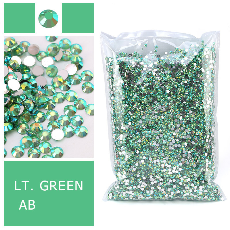 Base plateada verde claro ab