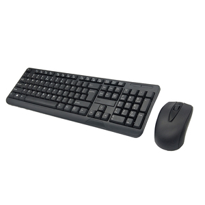 Combo de teclado y ratón de escritorio inalámbrico de 2,4G para PC, conexión USB delgada, función impermeable en Stock - Product Image 2