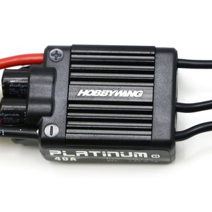 Hobbywing Platinum 40A V4 Brushless Electronic Speed Controller ESC for <strong>RC</strong> Drone <strong>Heli</strong> <strong>FPV</strong> Multi-Rotor - Product Image 5