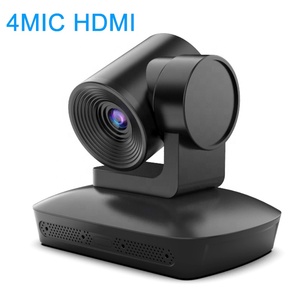 Cámara de Conferencia 4K 10X PTZ AI, control de gestos, movimiento, voz, seguimiento automático, cámaras de conferencia con Matriz de 4 micrófonos - Product Image 5