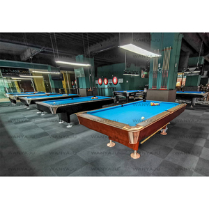 Mới Sang Trọng Tùy Chỉnh 7ft 8ft 9ft Tổng Thống Kim Cương Đen Pro AM Bàn Bida Với Chân Có Thể Điều Chỉnh - Product Image 5