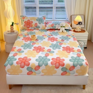 Được trang bị tấm chải sợi nhỏ Nữ Hoàng vua được thiết kế 3 cái Bộ đồ giường đặt - Product Image 1