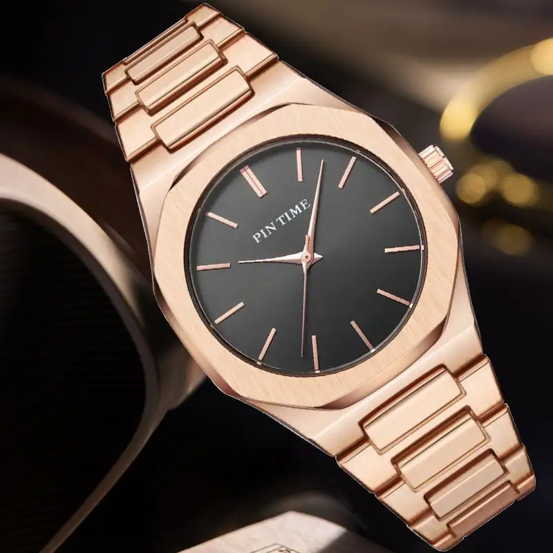 China Fabriek Custom Logo Horloge Mannen Pols Mode Minimalistische Quartz Horloges Goedkope Prijzen Lage Moq Klok Luxe Merk Hand Horloge