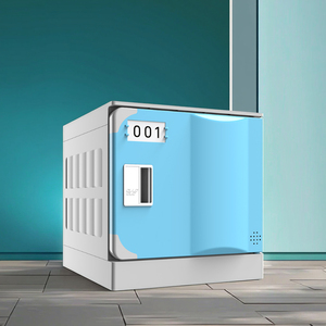 智能电子及钥匙锁鞋储物柜组装塑料包裹递送储物柜 - Product Image 6