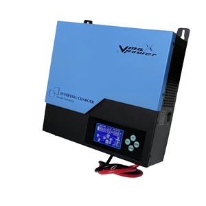 Vmaxpower PowerSun Серия DC 12 В/24 В, бессетевой Инвертор чистой синусоидальной волны 1000 Вт с двойным выходом 110 В/220 В силовой трансформатор - Product Image 1