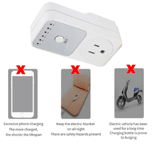 10Hr Countdown-Timer-Schalter buchse Elektronischer Leistungs messer Intelligente Zeit einstellung Steuer buchse Smart Control US-Stecker - Product Image 3