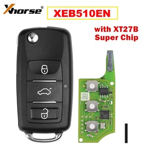 XHORSE XEB510EN B5 Super Remote <strong>Key</strong> With 3 Buttons XT27B Super Chip for B5 Type Compatible With VVDI2 VVDI <strong>Key</strong> Tool Max Pro
